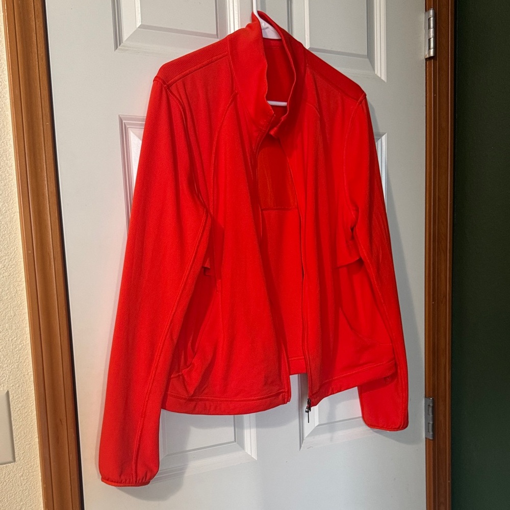 Lululemon Bright Red Orange Jacket